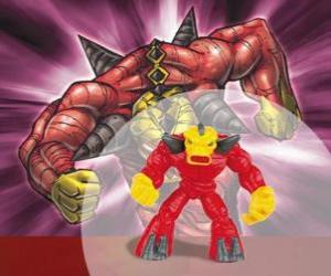 Puzzle de El mastodonte (Series 1) (Lava) (Potencia 5)