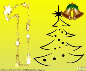 Juegos de Puzzles de Números de Navidad