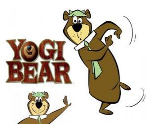 Puzzle de El oso Yogui vive grandes aventuras en el Parque Jellystone