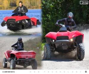 Puzzle de El Quadski de Gibbs es un prototipo de quad/ATV anfíbio
