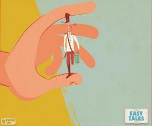 Puzzle de El soldadito músico le falta media pierna