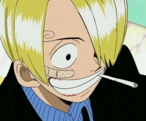 Puzzle de Elegante Sanji, cocinero del barco y experto en lucha cuerpo a cuerpo