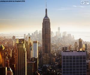 Puzzle de Empire State Building, Nueva York