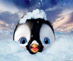 Puzzle de Erick es el personaje principal de Happy Feet Two