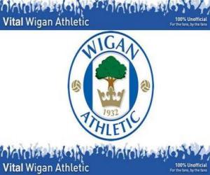 Puzzle de Escudo del Wigan Athletic F.C.