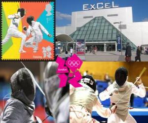 Puzzle de Esgrima - Londres 2012 -