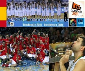Puzzle de España, Campeones EuroBasket 2011
