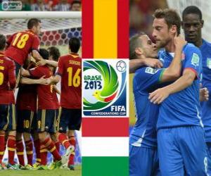 Puzzle de España - Italia, semifinales, Copa FIFA Confederaciones 2013