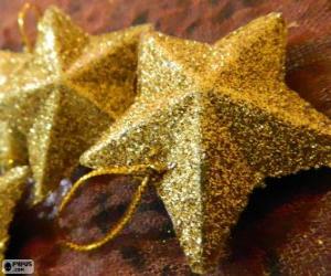 Puzzle de Estrellas, para el árbol de Navidad