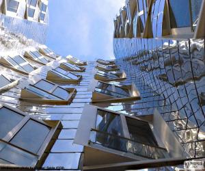 Puzzle de Fachada de un moderno edificio