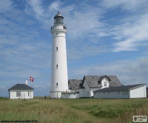 Puzzle de Faro de Hirtshals Dinamarca