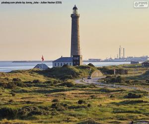 Puzzle de Faro de Skagen, Dinamarca