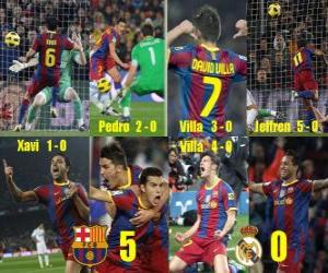 Puzzle de FC Barcelona 5 Real Madrid 0 