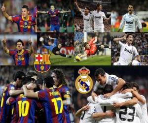 Puzzle de FC Barcelona VS Real Madrid, 2010-11