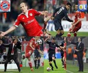 Puzzle de FC Bayerrn Munchen 1 - Olympique Lyonnais 0