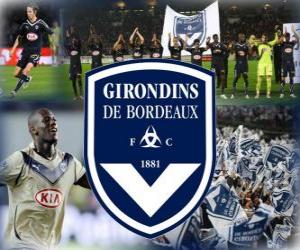 Puzzle de FC Girondins de Burdeos, club de fútbol francés