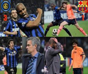 Puzzle de FC Internazionale Milano 3 - Fc Barcelona 1