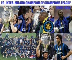Puzzle de FC. Internazionale Milano Campeón de la Champions League 2009-2010