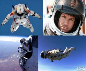 Puzzle de Felix Baumgartner salto estratosfera