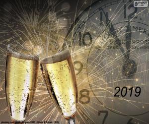 Puzzle de Feliz año 2019