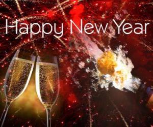 Puzzle de Feliz Año Nuevo