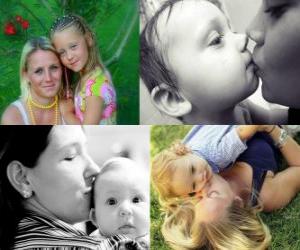 Puzzle de Feliz día de Madre