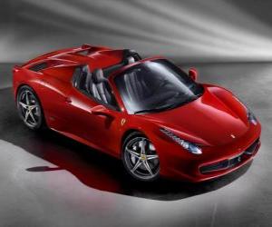 Puzzle de Ferrari 458 Spider