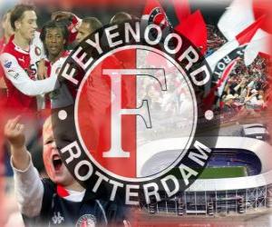Puzzle de Feyenoord Rotterdam, equipo de futbol de los Países Bajos