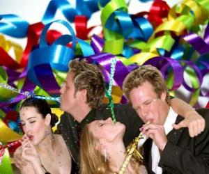 Puzzle de Fiesta de Año Nuevo