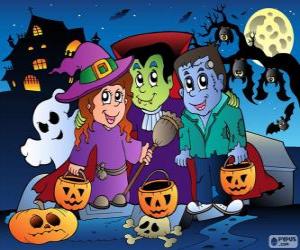 Puzzle de Fiesta de Halloween