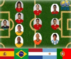 Puzzle de FIFA / FIFPro World XI 2010
