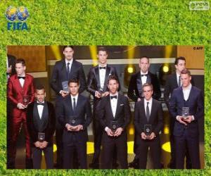 Puzzle de FIFA / FIFPro World XI 2013