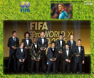 Puzzle de FIFA/FIFPro World XI 2015