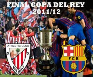Puzzle de Final Copa del Rey 2011-12, Athletic Club de Bilbao - FC Barcelona