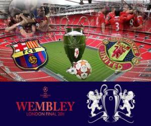 Puzzle de Final Liga de Campeones - Champions League final 2010-11, Fc Barcelona vs Manchester United