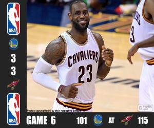 Puzzle de Finales NBA 16, 6º Partido