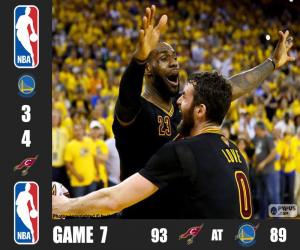 Puzzle de Finales NBA 16, 7º Partido