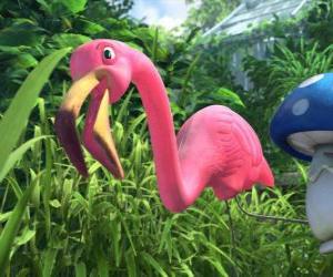 Puzzle de Flamenco, un solitario flamenco