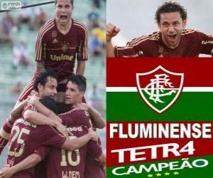 Puzzle de Fluminense Football Club Campeón del Campeonato Brasileño 2012