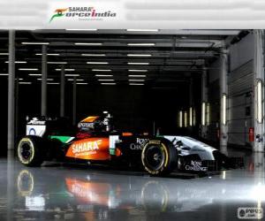 Puzzle de Force India VJM 07 - 2014 - 