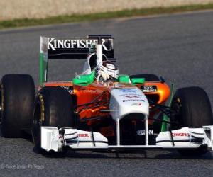 Puzzle de Force India VJM04 - 2011 -