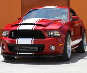 Puzzle de Ford Mustang Shelby GT500 Super Snake