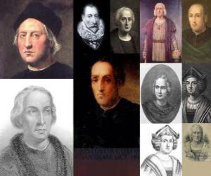 Puzzle de Fotos de Cristóbal Colón era el almirante al mando de la expedición que llegó a tierras americana el 1492