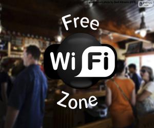 Puzzle de Free wifi zone