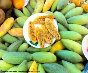 Puzzle de Frutos de curuba