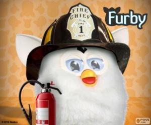 Puzzle de Furby bombero