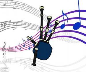 Puzzle de Gaita, dibujo