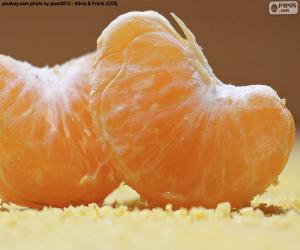 Puzzle de Gajos de mandarina