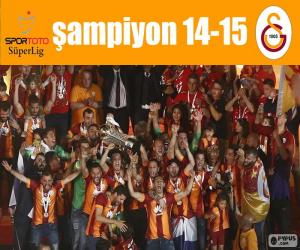 Puzzle de Galatasaray, campeón 14-15