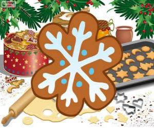 Puzzle de Galleta de copo de nieve
